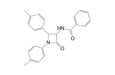 benzamide, N-[1,2-bis(4-methylphenyl)-4-oxo-3-azetidinyl]-