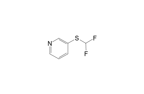 3-[(Difluoromethyl)thio]pyridine