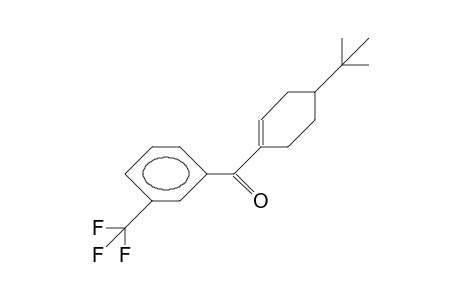 1-(3-Trifluoromethyl-benzoyl)-4-tert-butyl-1-cyclohexene