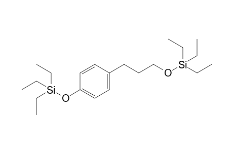 Triethyl-[3-(4-triethylsilyloxyphenyl)propoxy]silane