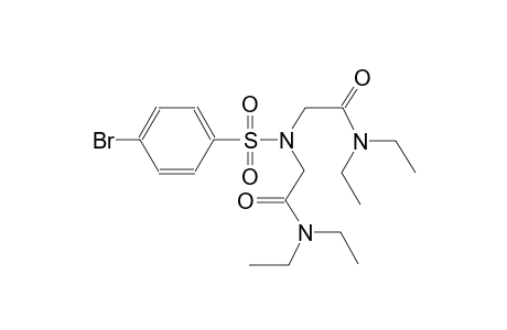 2,2'-(((4-bromophenyl)sulfonyl)azanediyl)bis(N,N-diethylacetamide)