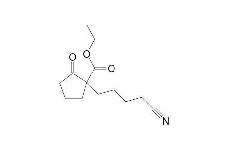 1-(4-Cyanobutyl)-2-oxo-1-cyclopentane carboxylic acid ethyl ester