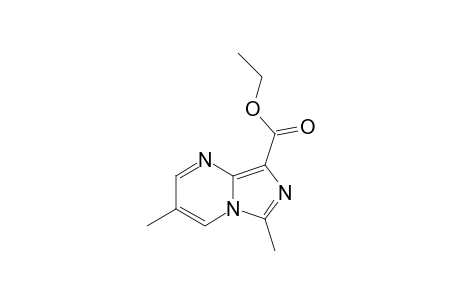 Imidazo[1,5-a]pyrimidine-8-carboxylic acid, 3,6-dimethyl-, ethyl ester