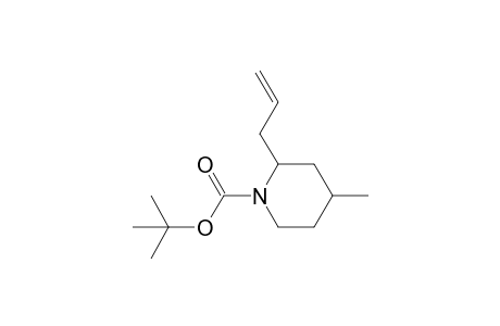 tert-butyl 2-allyl-4-methylpiperidine-1-carboxylate