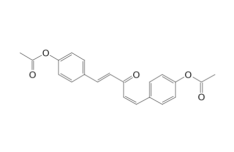 1,4-Pentadien-3-one, 1,5-bis[4-(acetyloxy)phenyl]-