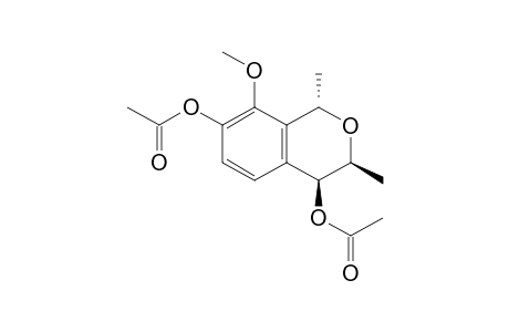 (1S,3S,4S )-4,7-Diacetoxy-8-methoxy-1,3-dimethylisochroman