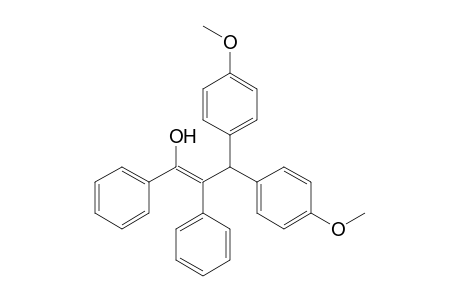 3,3-Bis[(4'-methoxy)phenyl]-1,2-diphenylpropenol