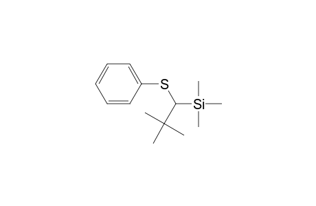Silane, [2,2-dimethyl-1-(phenylthio)propyl]trimethyl-