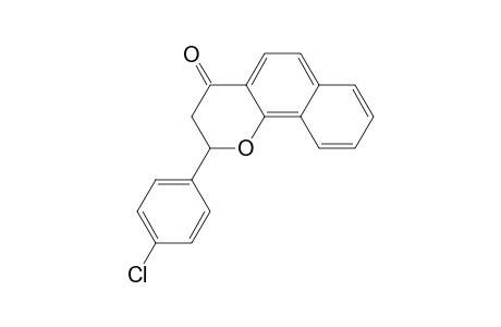 2-(4-Chlorophenyl)-2H-benzo[h]chromen-4(3H)-one