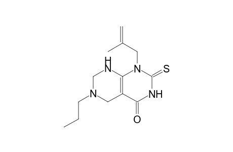 1-(2-Methylallyl)-6-propyl-2-thioxo-7,8-dihydro-5H-pyrimido[4,5-d]pyrimidin-4-one