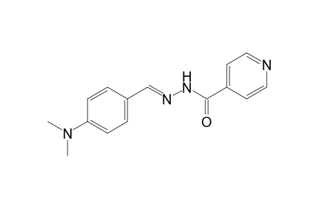 isonicotinic acid, [p-(dimethylamino)benzylidene]hydrazide