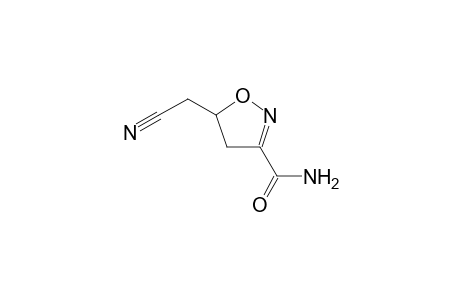 3-isoxazolecarboxamide, 5-(cyanomethyl)-4,5-dihydro-