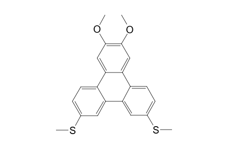 (6,7-Dimethoxytriphenylene-2,11-diyl)bis(methylsulfane)