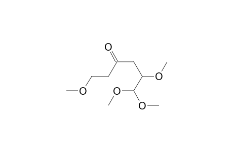 1,5,6,6-Tetramethoxy-3-hexanone