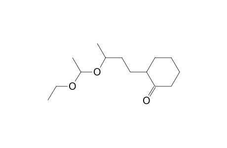 Cyclohexanone, 2-[3-(1-ethoxyethoxy)butyl]-