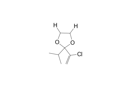 (E)-2-(Chlorovinyl)-2-isopropyl-1,3-dioxolane