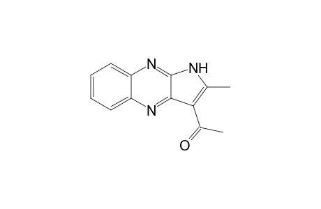 1-(2-Methyl-1H-pyrrolo[3,2-b]quinoxalin-3-yl)ethanone