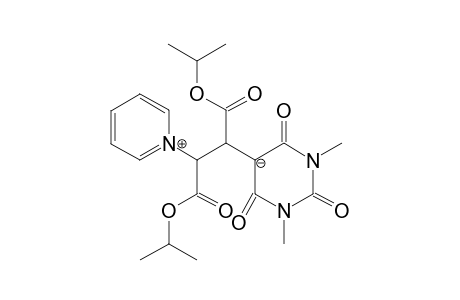 Diisopropyl 2-[N,N'-dimethylbarbituric acid - 5'-yl-5'-ylide]-3-pyridinium-1,4-butanedioate