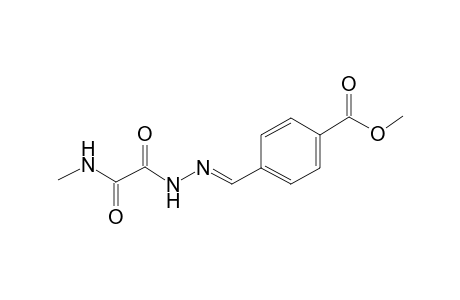Methyl 4-((E)-([(methylamino)(oxo)acetyl]hydrazono)methyl)benzoate
