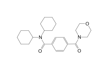 N,N-dicyclohexyl-4-(4-morpholinylcarbonyl)benzamide
