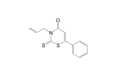 3-Allyl-6-phenyl-2-thioxo-1,3-thiazin-4-one