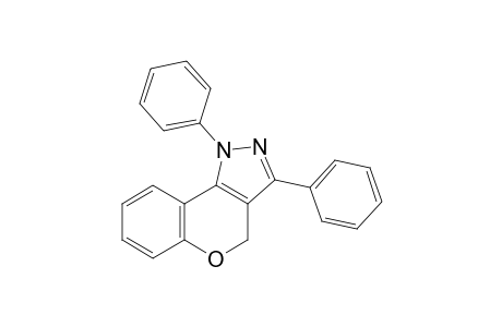 1,4-dihydro-1,3-diphenyl[1]benzopyrano[4-3-c]pyrazole