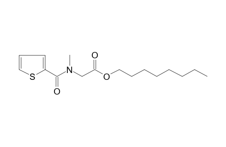 Sarcosine, N-(2-thienylcarbonyl)-, octyl ester