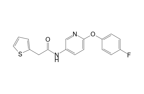 N-[6-(p-fluorophenoxy)-3-pyridyl]-2-thiopheneacetamide