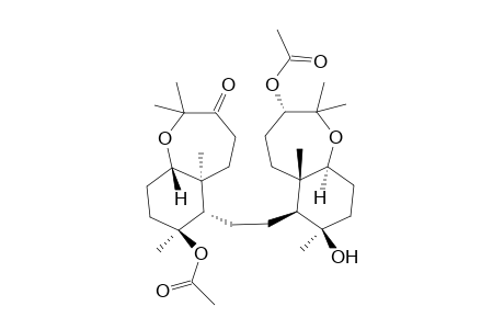 15-Deacetyl-10-acetoxy-4-oxo-28-hydro-Raspacionin