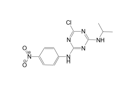 1,3,5-triazine-2,4-diamine, 6-chloro-N~2~-(1-methylethyl)-N~4~-(4-nitrophenyl)-