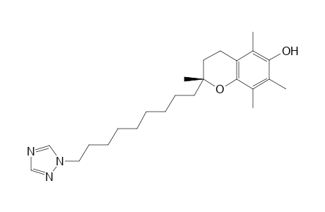 (R)-2-(9-(1H-1,2,4-triazol-1-yl)nonyl)-2,5,7,8-tetramethylchroman-6-ol
