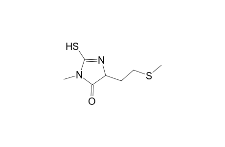 4-Imidazolidinone, 3-methyl-5-[2-(methylthio)ethyl]-2-thioxo-