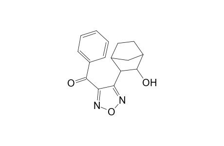 4-Benzoyl-3-(3-hydroxybicyclo[2.2.1]hept-2-yl)furazan