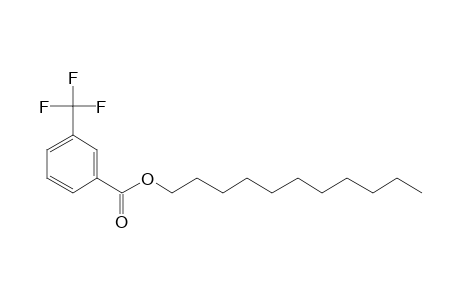 3-Trifluoromethylbenzoic acid, undecyl ester