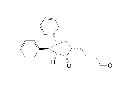 Bicyclo[3.1.0]hexane-3-butanal, 4-oxo-1,6-diphenyl-, (1.alpha.,3.alpha.,5.alpha.,6.beta.)-