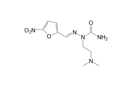 5-nitro-2-furaldehyde, 2-(2-dimethylaminoethyl)semicarbazone