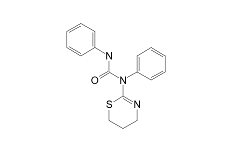 1-(5,6-dihydro-4H-1,3-thiazin-2-yl)-1,3-di(phenyl)urea