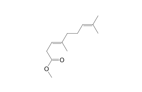 3,7-Nonadienoic acid, 4,8-dimethyl-, methyl ester, (E)-