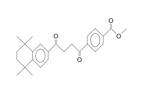 Benzoic acid, 4-[1,4-dioxo-4-(5,6,7,8-tetrahydro-5,5,8,8-tetramethyl-2-naphthalenyl)butyl]-, methyl ester