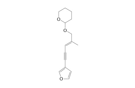 (E)-5-(3-Furanyl)-2-methyl-1-[(tetrahydropyranyl)oxy]-2-penten-4-yne