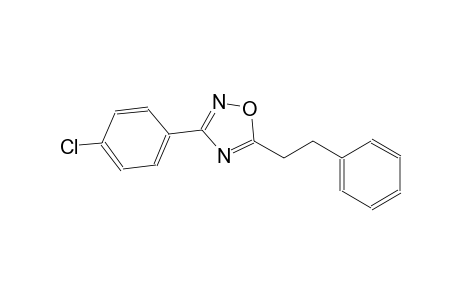 1,2,4-oxadiazole, 3-(4-chlorophenyl)-5-(2-phenylethyl)-