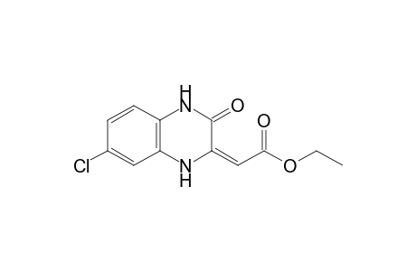 2(1H)-Quinoxalinone, 3-(ethoxycarbonylmethylene)-6-chloro-