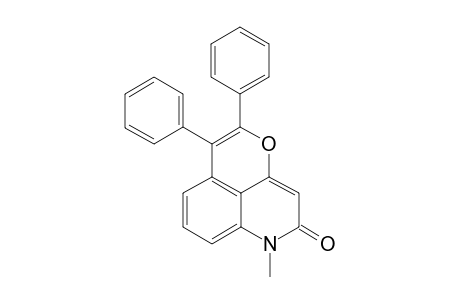 1-Methyl-5,6-diphenylpyrano[2,3,4-de]quinolin-2-one