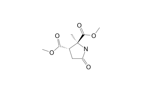 DIMETHYL-TRANS-2-METHYL-5-OXO-2,3-PYRROLIDINEDICARBOXYLATE