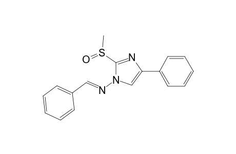 (E)-benzal-(2-methylsulfinyl-4-phenyl-imidazol-1-yl)amine