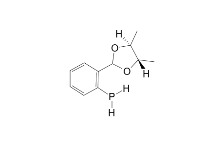 2-[(4S,5S)-DIMETHYL-[1,3]-DIOXOLAN-2-YL]-PHENYL-PHOSPHANE