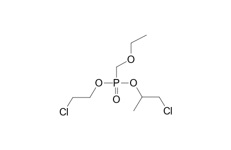 O-(BETA-CHLOROETHYL)-O-(BETA-CHLOROISOPROPYL)ETHOXYMETHYLPHOSPHONATE