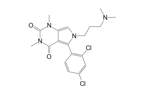 1H-pyrrolo[3,4-d]pyrimidine-2,4(3H,6H)-dione, 5-(2,4-dichlorophenyl)-6-[3-(dimethylamino)propyl]-1,3-dimethyl-
