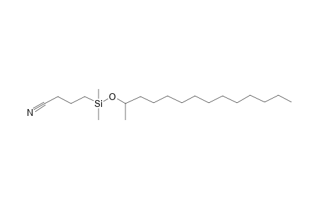 4-(Dimethyl[(1-methyltridecyl)oxy]silyl)butanenitrile