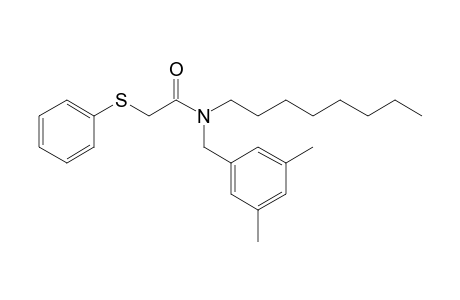 Acetamide, 2-phenylthio-N-(3,5-dimethylbenzyl)-N-octyl-